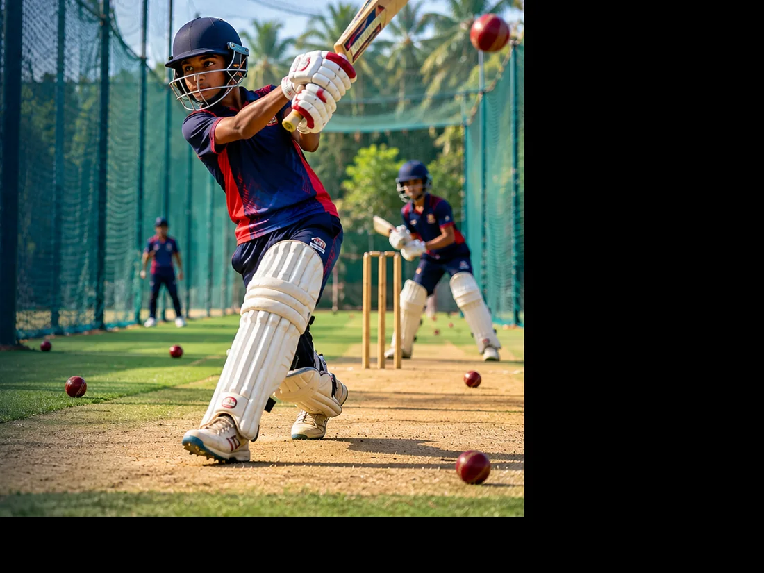Little Champions cricket training representation